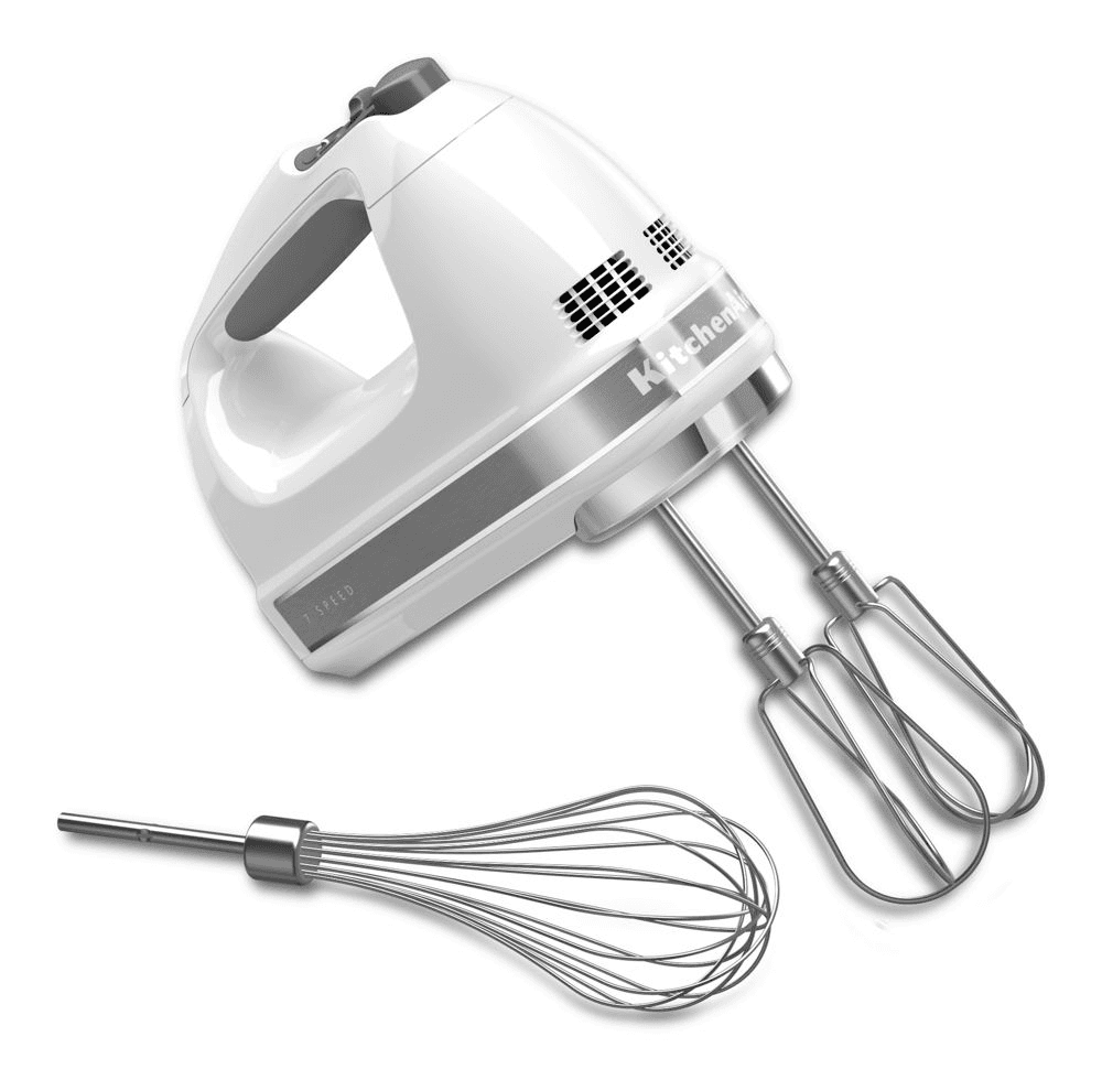 KitchenAid 7-Speed Hand Mixer - White