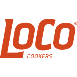 LoCo Cookers 22" Propane Outdoor Disco Cooker with Interchangeable Legs & SureSpark Ignition Brand Logo