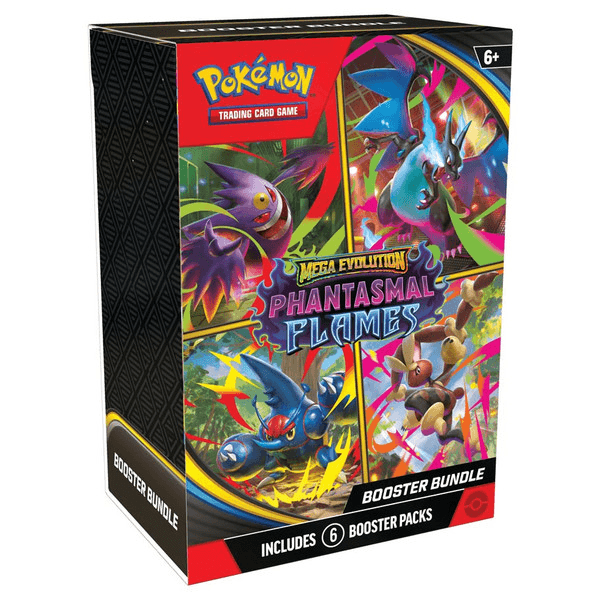 Pokémon TCG: Mega Evolution 2: Phantasmal Flames: Booster Bundle