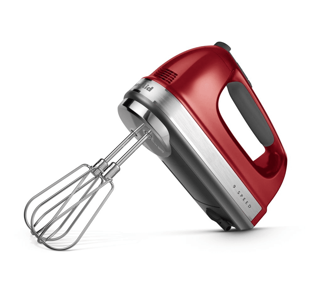 KitchenAid 9-Speed Hand Mixer - Candy Apple Red