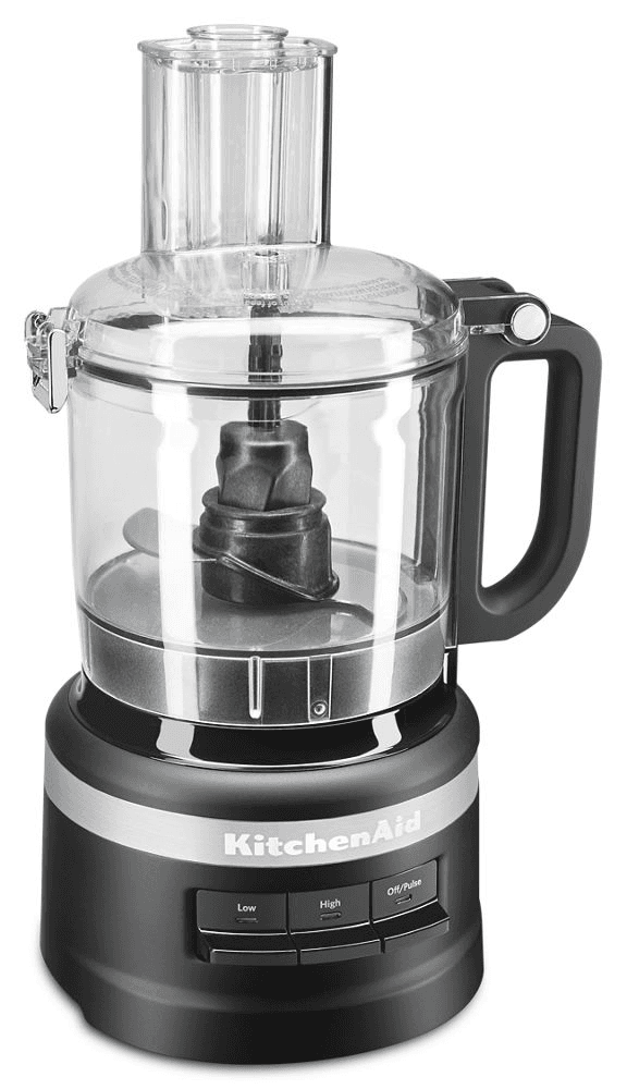 KitchenAid 7 Cup Food Processor - Black Matte