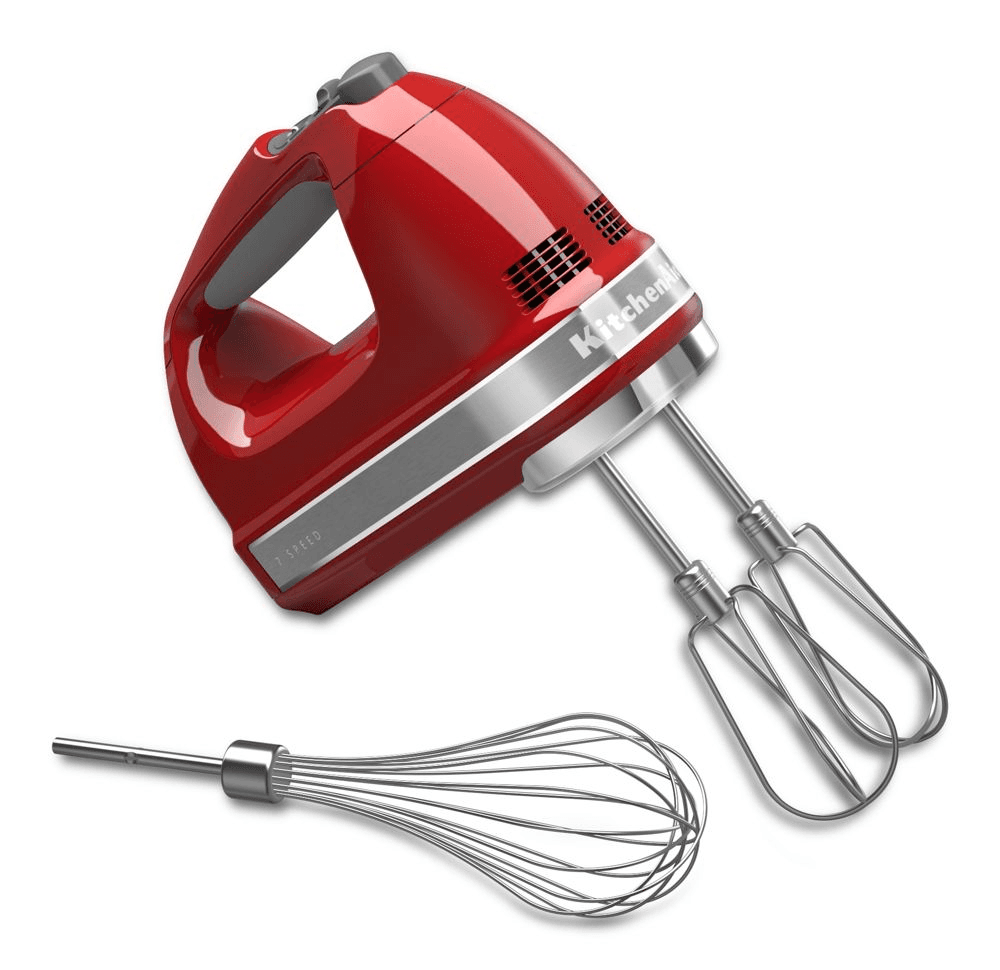 KitchenAid 7-Speed Hand Mixer - Empire Red