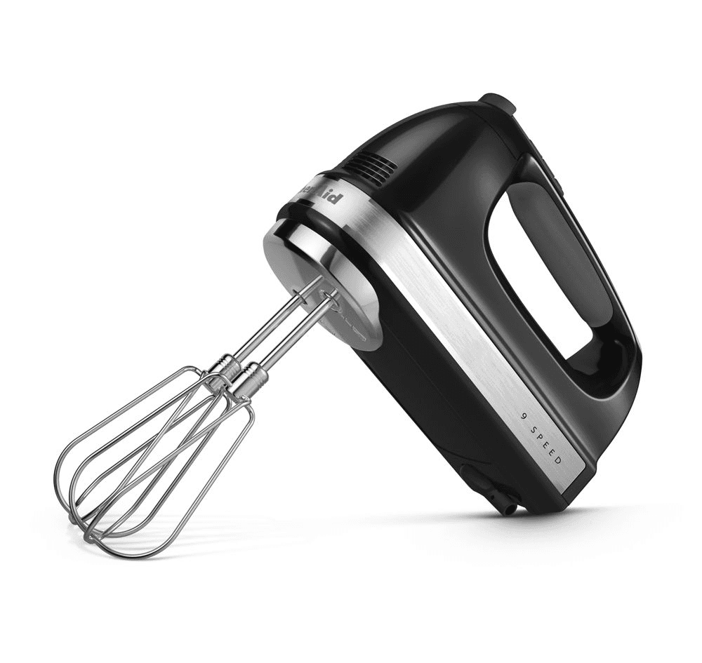 KitchenAid 9-Speed Hand Mixer - Onyx Black