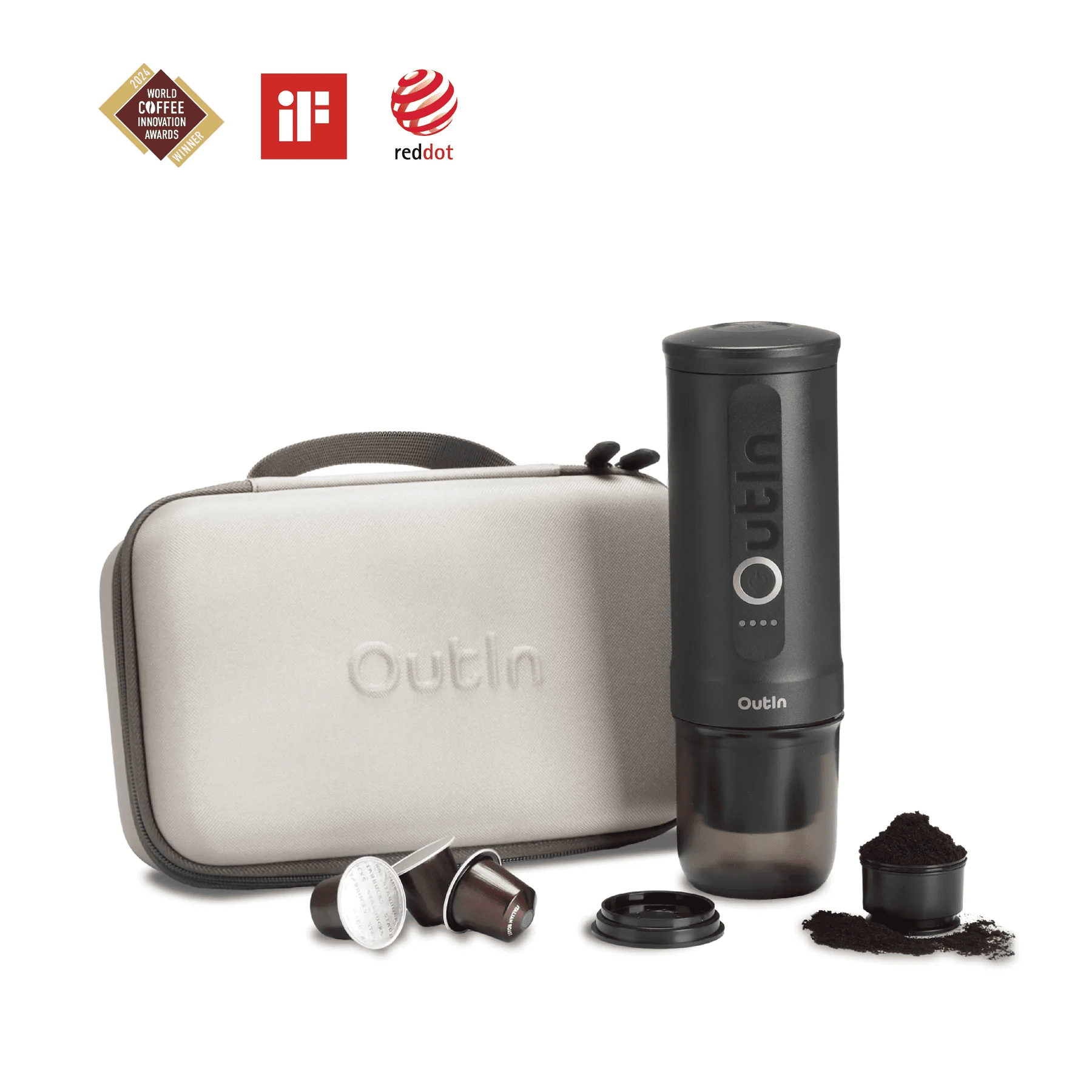 OutIn Traveler Espresso Gift Set (Space Grey)