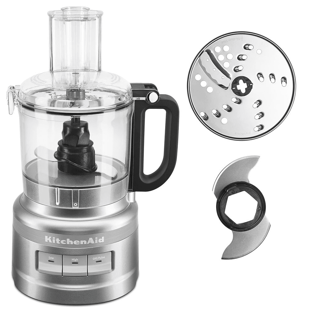 KitchenAid 7 Cup Food Processor - Contour Silver