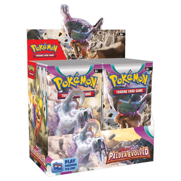 Pokémon TCG: Scarlet & Violet 2: Paldea Evolved: Booster Display