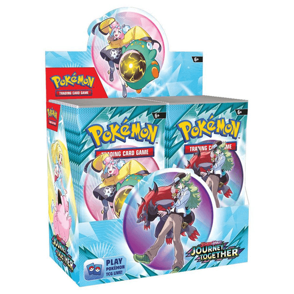 Pokémon TCG: Scarlet & Violet 9: Journey Together: Enhanced Booster Display